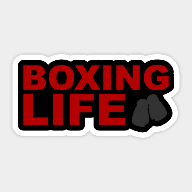 Boxing Life Tee Sticker by Max